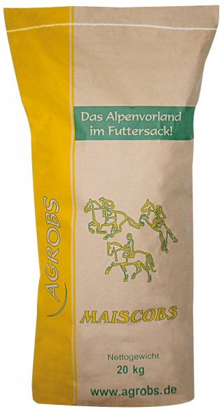 Maiscobs im Futtersack Maiscobs im Futtersack