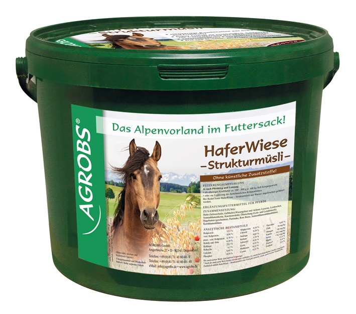 Agrobs HaferWiese Strukturmüsli im Eimer Agrobs HaferWiese Strukturmüsli im Eimer