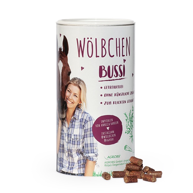 Agrobs Wölbchen Bussi 750g Dose Agrobs Wölbchen Bussi 750g Dose